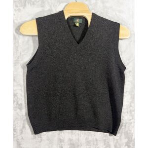 Club Room‎ 100% Wool Mens Sweater Vest Size XL V-Neck